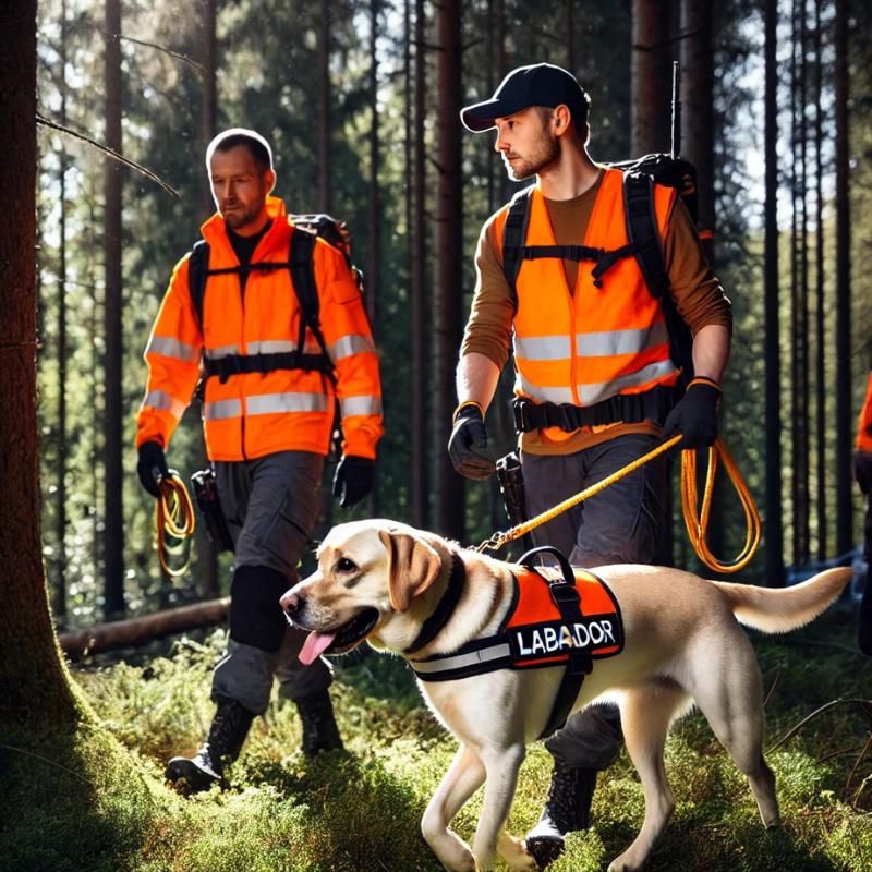 zwei Männer im Wald Trailien 