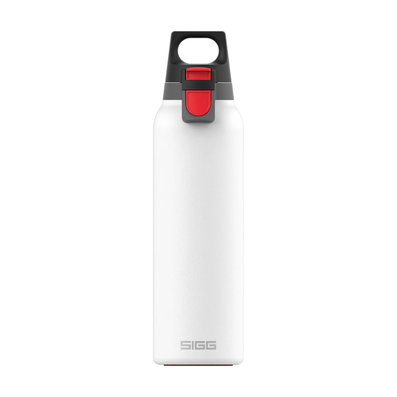 Die SIGG Trinkflasche 0.55L Light in edlem Weiß. Diese ultraleichte, wiederverwendbare Aluminiumflasche ist auslaufsicher, BPA-frei und nachhaltig produziert. Mit ihrem praktischen One-Hand-Verschluss eignet sie sich ideal für Sport, Alltag und Reisen. Robust, stilvoll und umweltfreundlich – die perfekte Alternative zu Einwegflaschen.