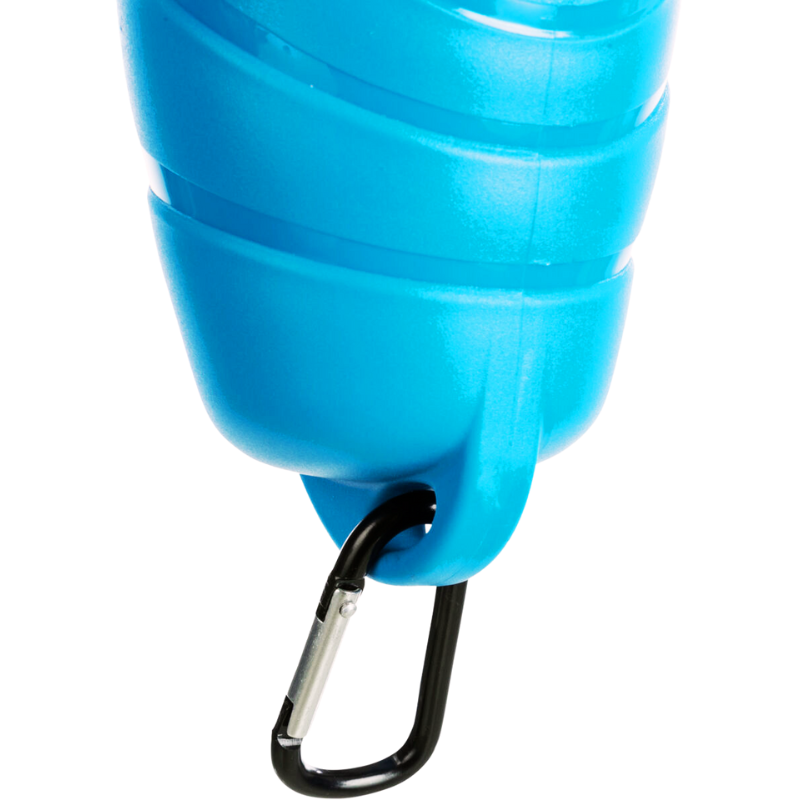 Flasche mit Trinknapf 750 ml – Praktische Lösung für die Wasserversorgung deines Hundes unterwegs!